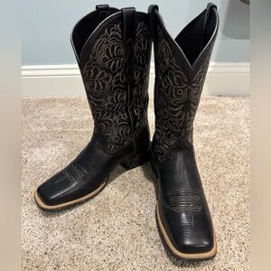Ariat Black Women’s Round up Remuda Cowboy Boots